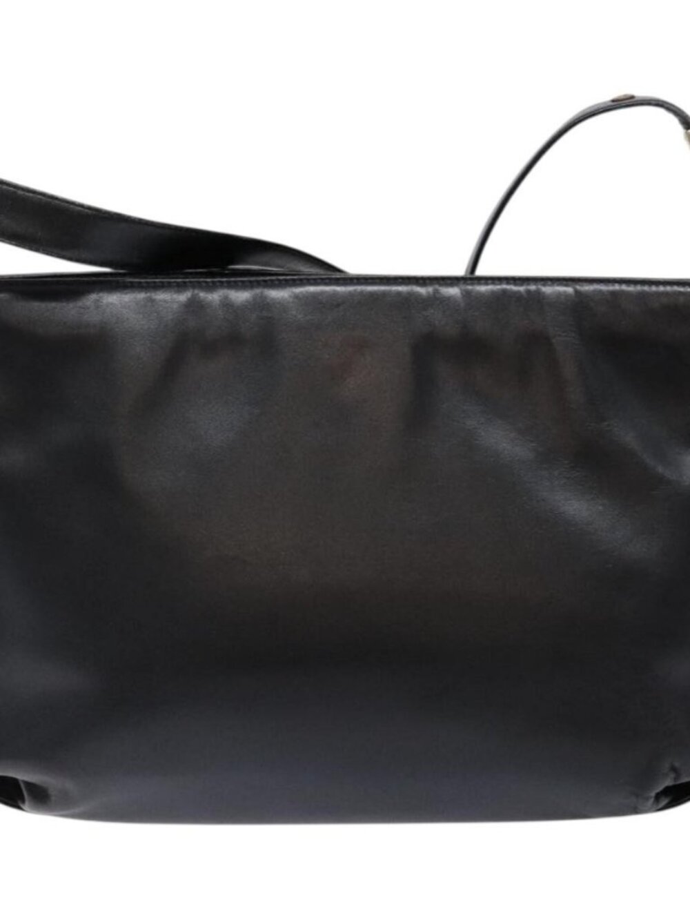 Authentic GIVENCHY Shoulder Bag Leather Black Gold - Picture 10 of 16